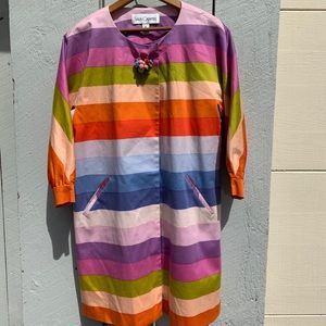 Sara Campbell Rainbow striped suit